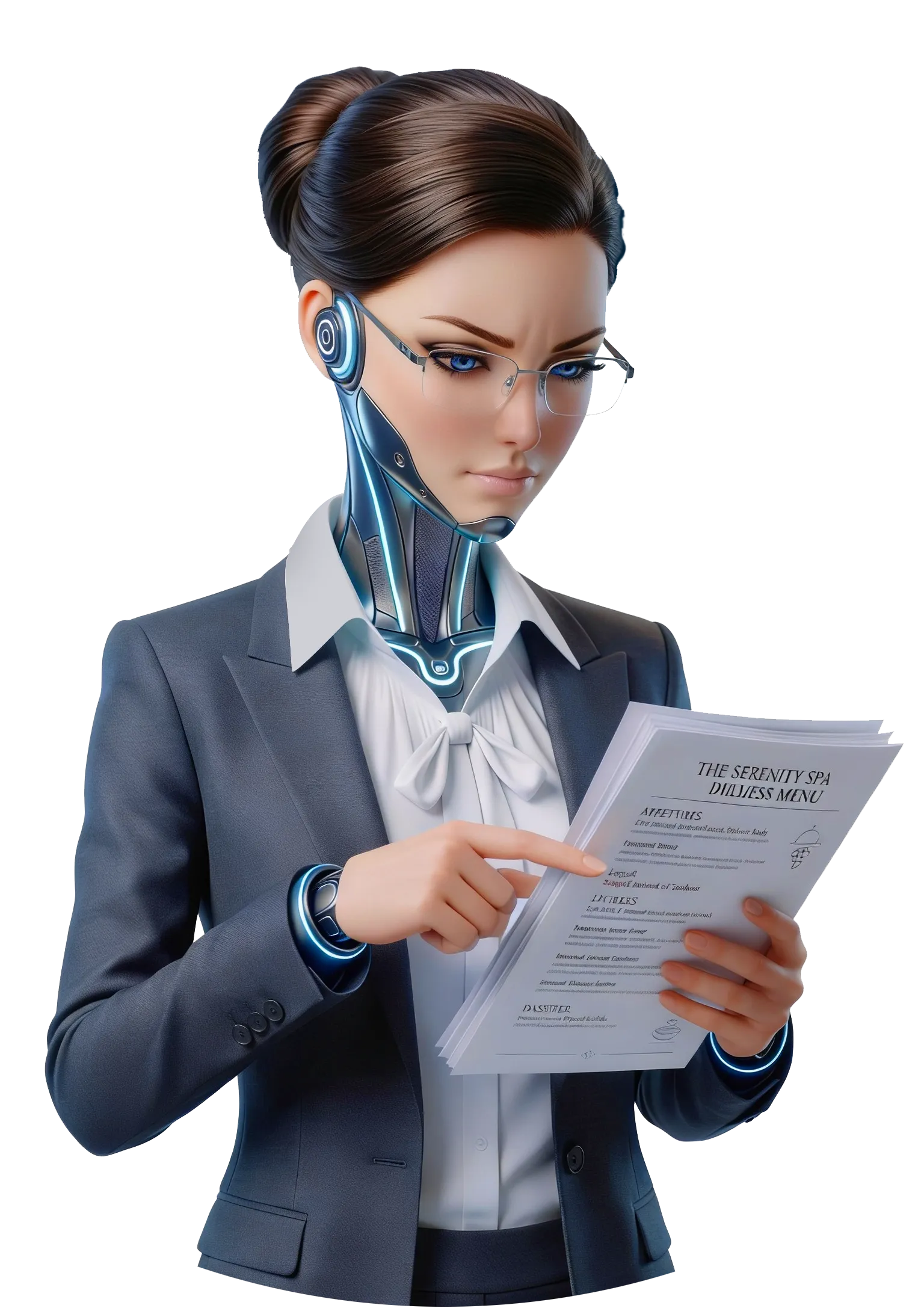 MAIIA character review—searching the knowledge base for errors